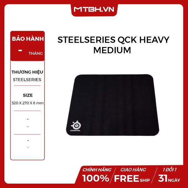 MOUSE PAD STEELSERIES QCK HEAVY MEDIUM 2020