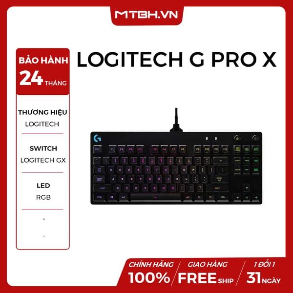 BÀN PHÍM CƠ Logitech G Pro X