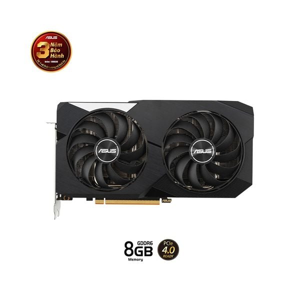 VGA ASUS DUAL RADEON RX 6600 8G