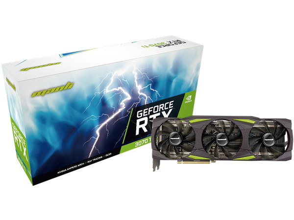 VGA MANLI RTX 3070TI 8GB GDDR6X 256 bit TRIPLE COOLER 3 FAN NEW BH 1 THÁNG