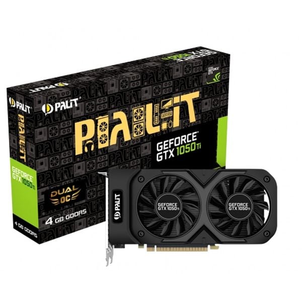 VGA PALIT GTX 1050Ti 4GB DUAL FAN NEW
