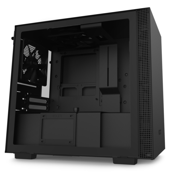 CASE NZXT H210 MATTE BLACK MINI TOWER