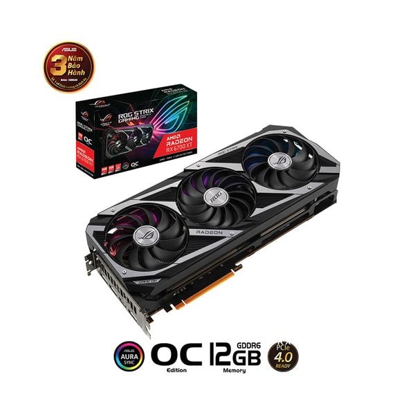 VGA ASUS ROG STRIX RX6700 XT-O12G-GAMING