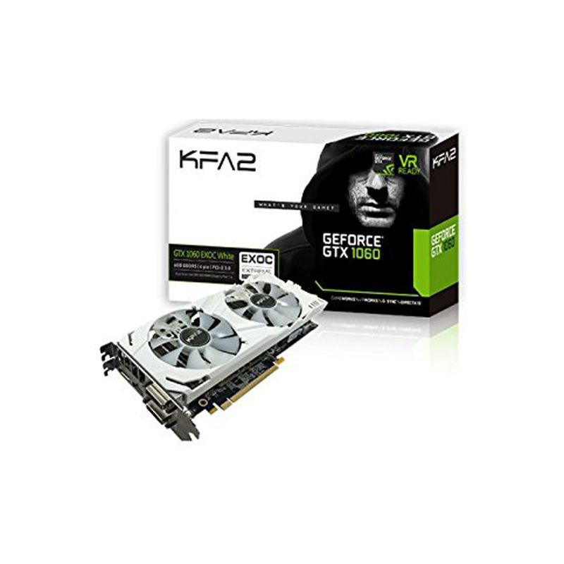 VGA GALAX GTX 1060 EXOC 6G WHITE NEW – Máy Tính Biên Hòa