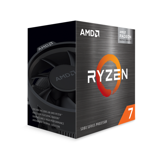 CPU AMD Ryzen 7 5700G / 3.8GHz Boost 4.6GHz / 8 nhân 16 luồng / 16MB / AM4U
