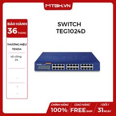 SWITCH 24 PORT TENDA TEG1024D 1G boot rom NEW