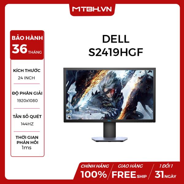 LCD DELL 24 INCH S2419HGF GAMING 144HZ