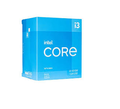 CPU INTEL CORE I3 10105F (3.7GHz turbo up to 4.4Ghz, 4 nhân 8 luồng) BOX CHÍNH HÃNG