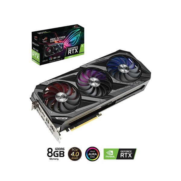 VGA ASUS ROG STRIX RTX 3060 Ti 8G GAMING