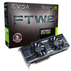 VGA EVGA GTX 1060 FTW-2 6GB NEW BH 36TH
