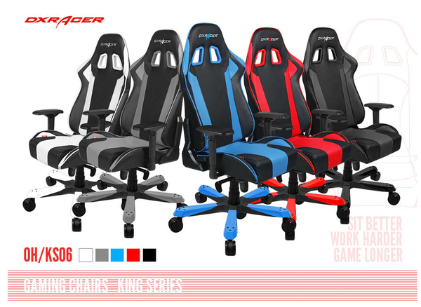 GHẾ DXRACER GAMING CHAIR - King Series KS06/N (K06-N-S3)