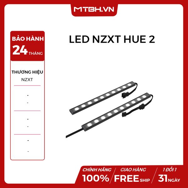 ĐÈN LED NZXT HUE 2 Underglow – 2 x 200mm Kit NEW