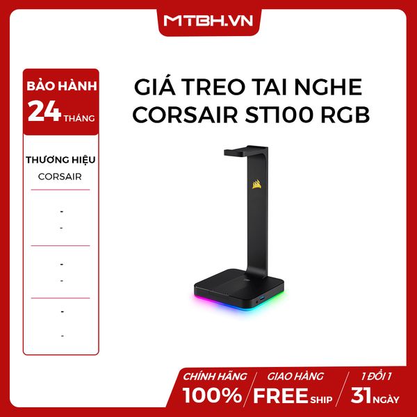 Giá Treo Tai Nghe Corsair ST100 RGB NEW