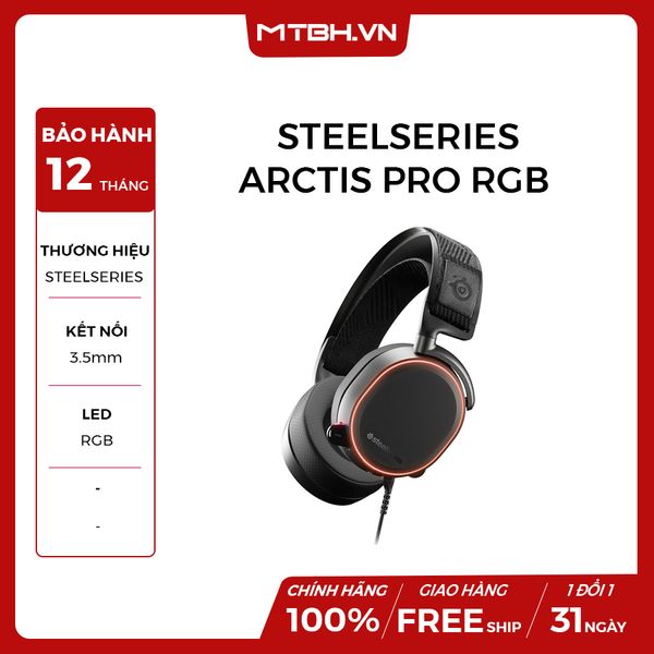 TAI NGHE STEELSERIES ARCTIS PRO RGB