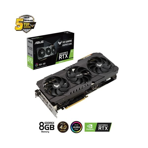 VGA Asus RTX 3070 Ti TUF 8G