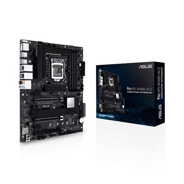 Main ASUS PRO WS W480 ACE (Intel W480, Socket 1200, ATX, 4 khe RAM DDR4)