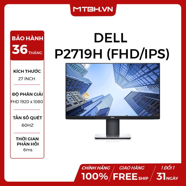 LCD DELL 27 INCH P2719H NEW