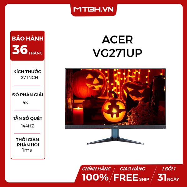 MÀN HÌNH ACER 27 INCH VG271UP UM.HV0SS.P01 QHD Gaming - 2K