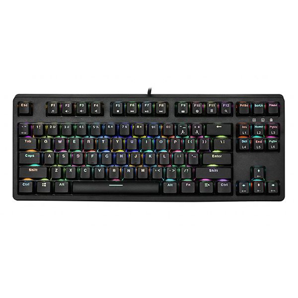 BÀN PHÍM CƠ E-DRA EK387 BLUE SWITCH BLACK