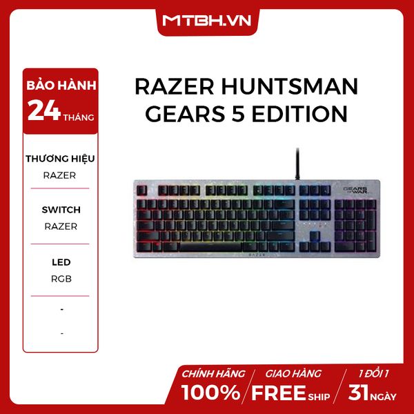 BÀN PHÍM CƠ Razer Huntsman Gears 5 Edition