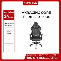 GHẾ AKRACING CORE SERIES LX PLUS GAMING BLACK