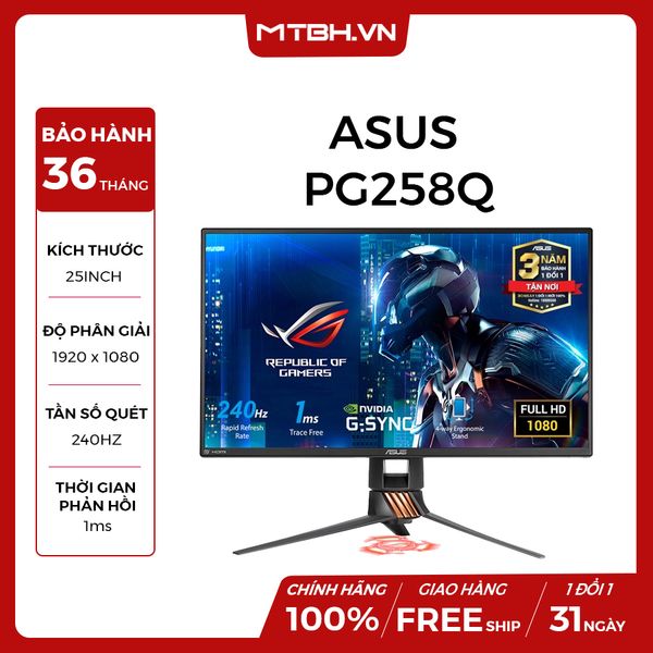 LCD ASUS 25 INCH PG258Q 240Hz 1ms