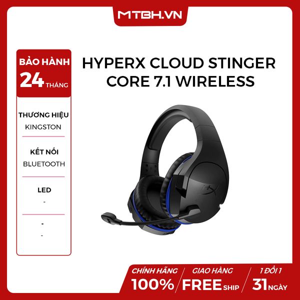 TAI NGHE HP HYPERX CLOUD STINGER CORE 7.1 WIRELESS