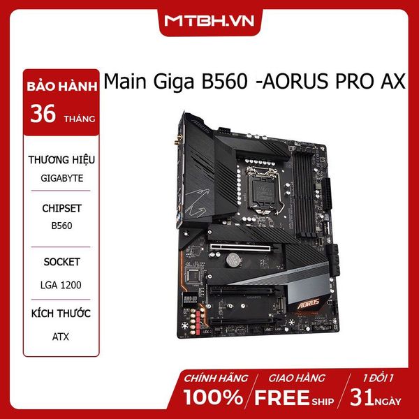 Main Giga B560-AORUS PRO AX