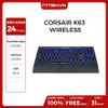 BÀN PHÍM CƠ CORSAIR K63 MX Red WIRELESS NEW (KHÔNG DÂY)