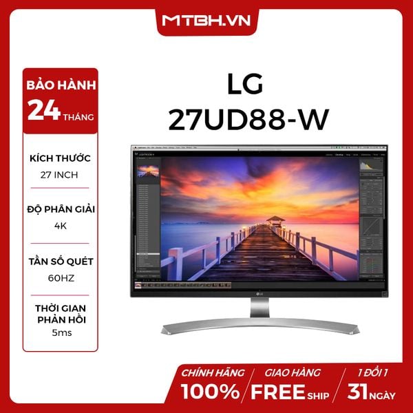 LCD LG 27 INCH 27UD88-W NEW