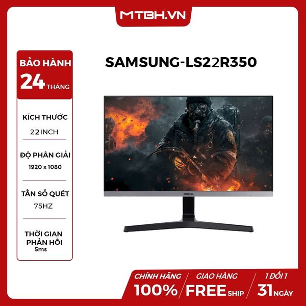 MÀN HÌNH LCD SAMSUNG 22 INCH LS22R350FHEXXV FHD 75Hz