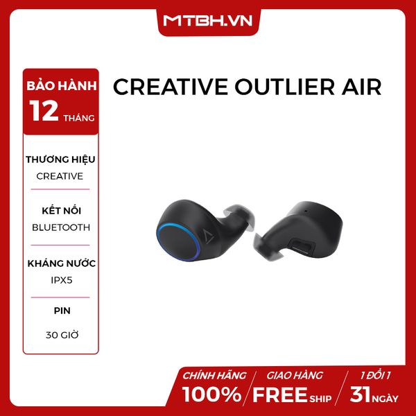 TAI NGHE CREATIVE OUTLIER AIR BLUETOOTH 5.0