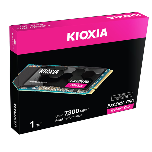 SSD (TOSHIBA) Kioxia 1TB Exceria Pro WDRAM M.2 NVME GEN 4 (ĐỌC:7300MB/S)