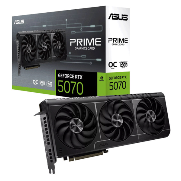 VGA ASUS RTX 5070 Prime OC Edition 12GB GDDR7