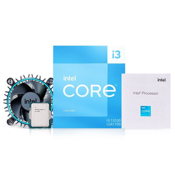 Cpu Intel Core i3 13100 (3.4GHz Turbo 4.5GHz / 4 Nhân 8 Luồng / 12MB / LGA 1700) BOX CHÍNH HÃNG 13TH