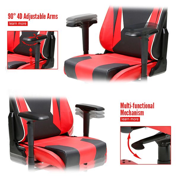 GHẾ DXRACER GAMING CHAIR - King Series KS28/NW