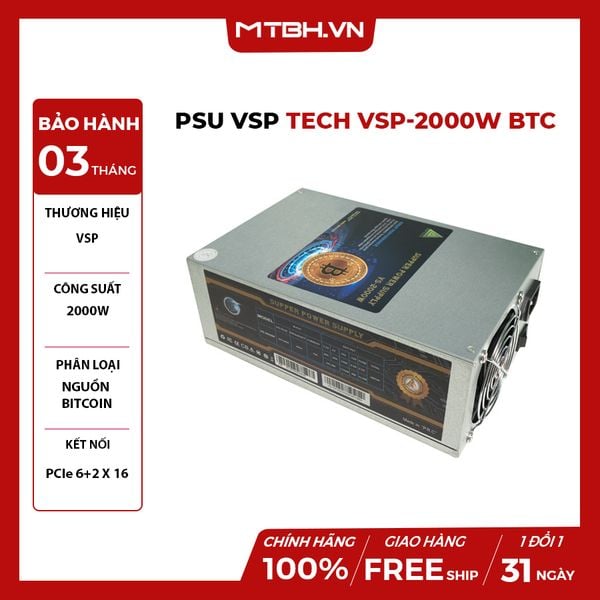 PSU VSP Tech VSP-2000W BTC