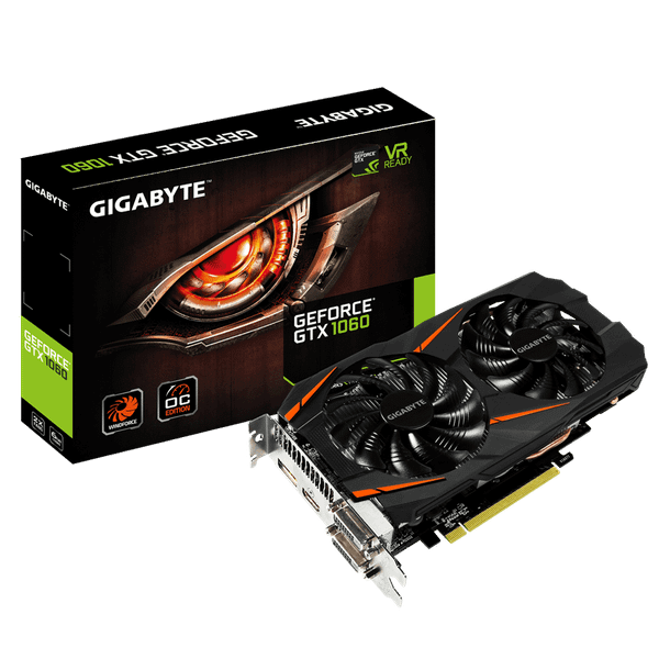 VGA GIGA GTX 1060 6GB (N1060WF2OC-6GD) NEW