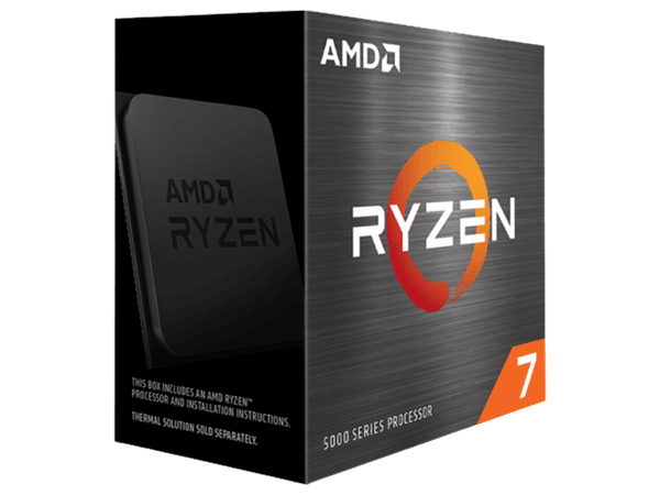 CPU AMD Ryzen 7 5800X3D 3.4 GHz (4.5 GHz with boost) / 96MB cache / 8 cores 16 threads / socket AM4 / 105 W)