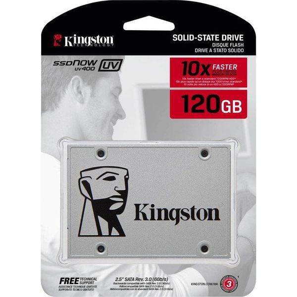 SSD KINGSTON 120GB UV400 NEW