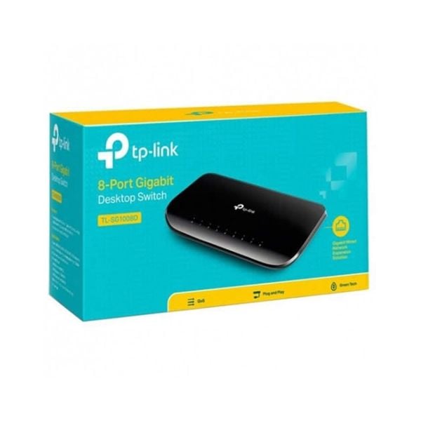 SWITCH TP-Link SG1008D 8 PORT GIGABIT