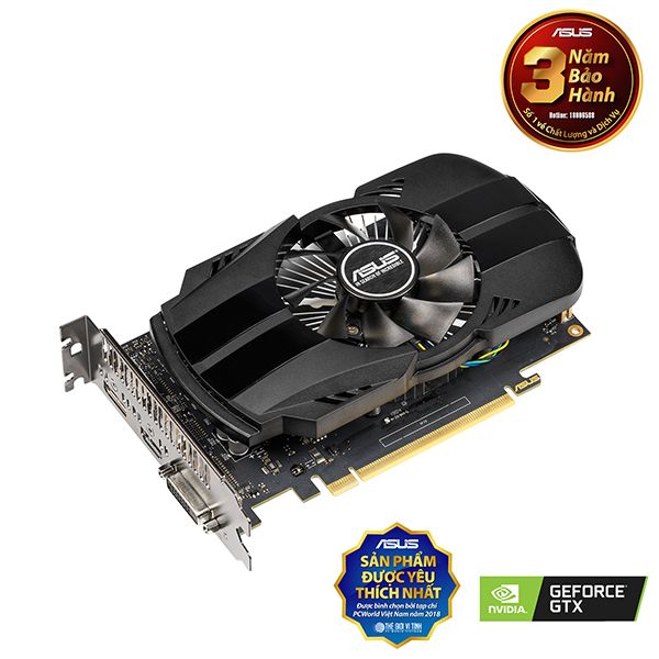 CARD MÀN HÌNH VGA ASUS GTX 1650 4GB (PH-GTX1650-4G)