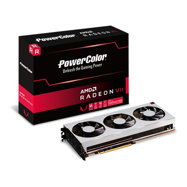 VGA POWER COLOR Radeon™ VII 16GB HBM2 NEW ( 3 FAN )