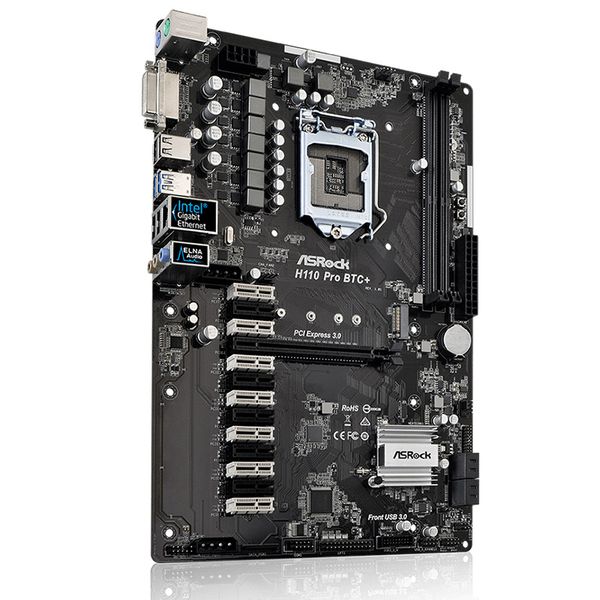 MAIN ASROCK H110 PRO BTC+ (13 PCI)