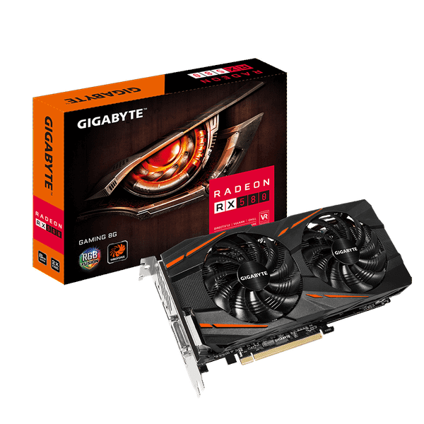 VGA GIGA RX 580 8G (GV-RX580GAMING-8GD-MI) NEW BH 03TH