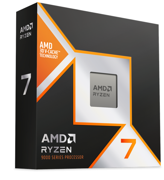 CPU AMD RYZEN 7 9800X3D ( 8 NHÂN 16 LUỒNG / 4.7 - 5.2 GHz / 104MB ) BOX CHÍNH HÃNG