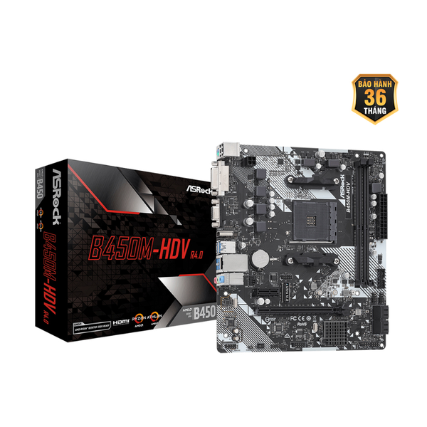 PC Gaming AMD BHC Poisedon Gen 5th ( Ryzen 7 5700G | 16GB | 256GB | B450M )
