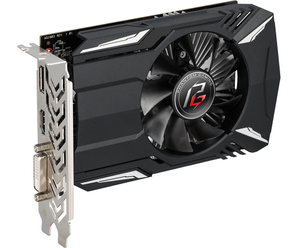 VGA ASRock RX 550 PHANTOM GAMING 4GB GDDR5