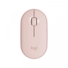 Chuột không dây Bluetooth Logitech Pebble M350S - Pink