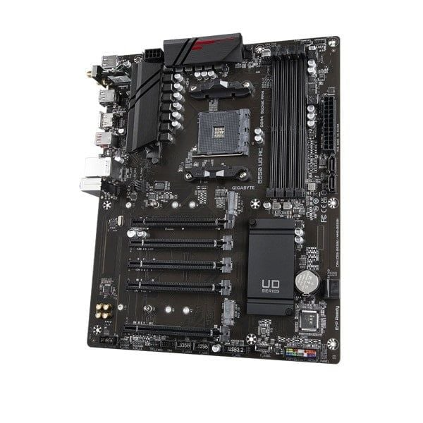 Main Gigabyte B550 UD AC (AMD B550, Socket AM4, ATX, 4 khe RAM DRR4) ( WIFI + BLUETOOTH )